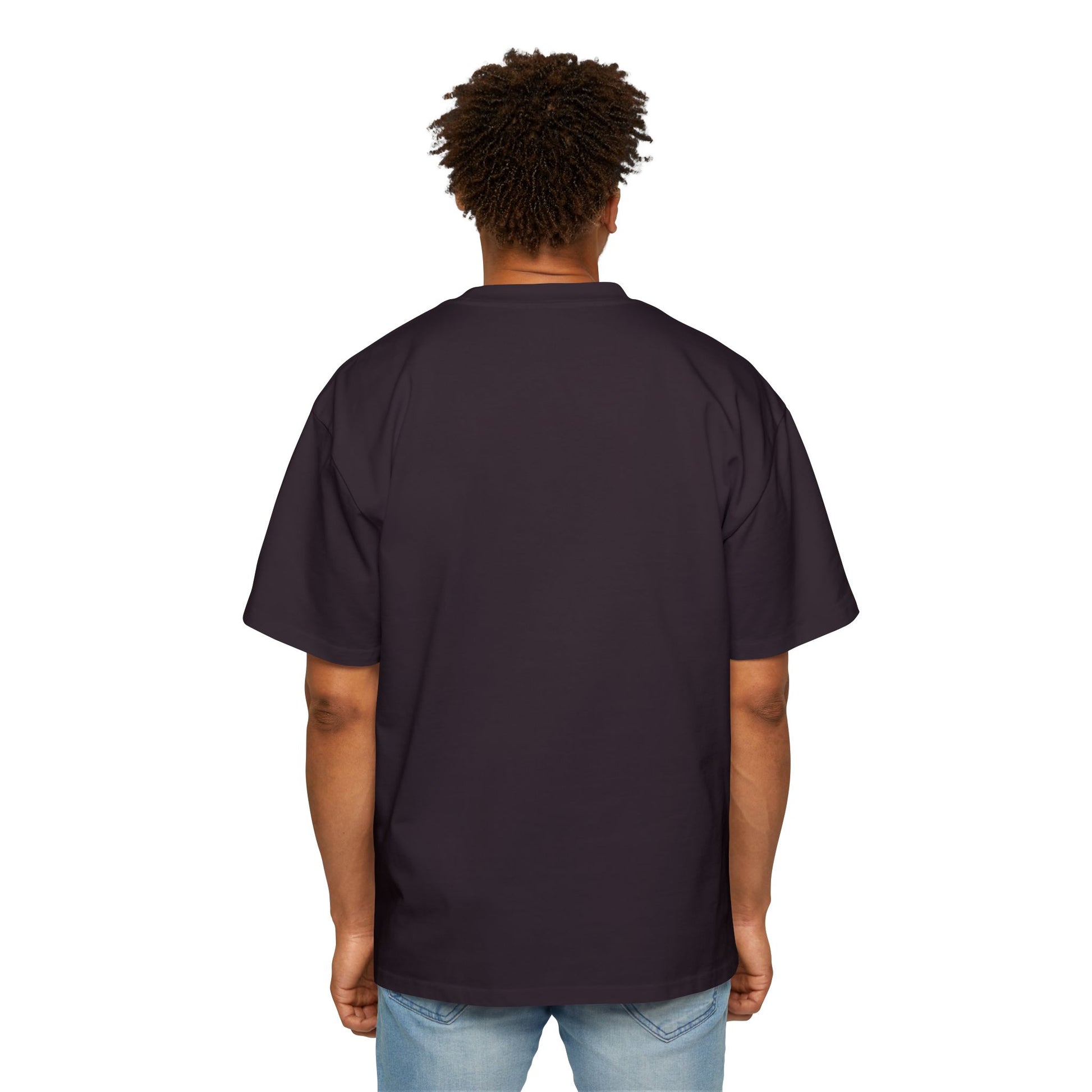 Bamileke/ Culture / Pride / white label design Modern Men's Heavy Oversized Tee - A Modern Celebration of Heritage