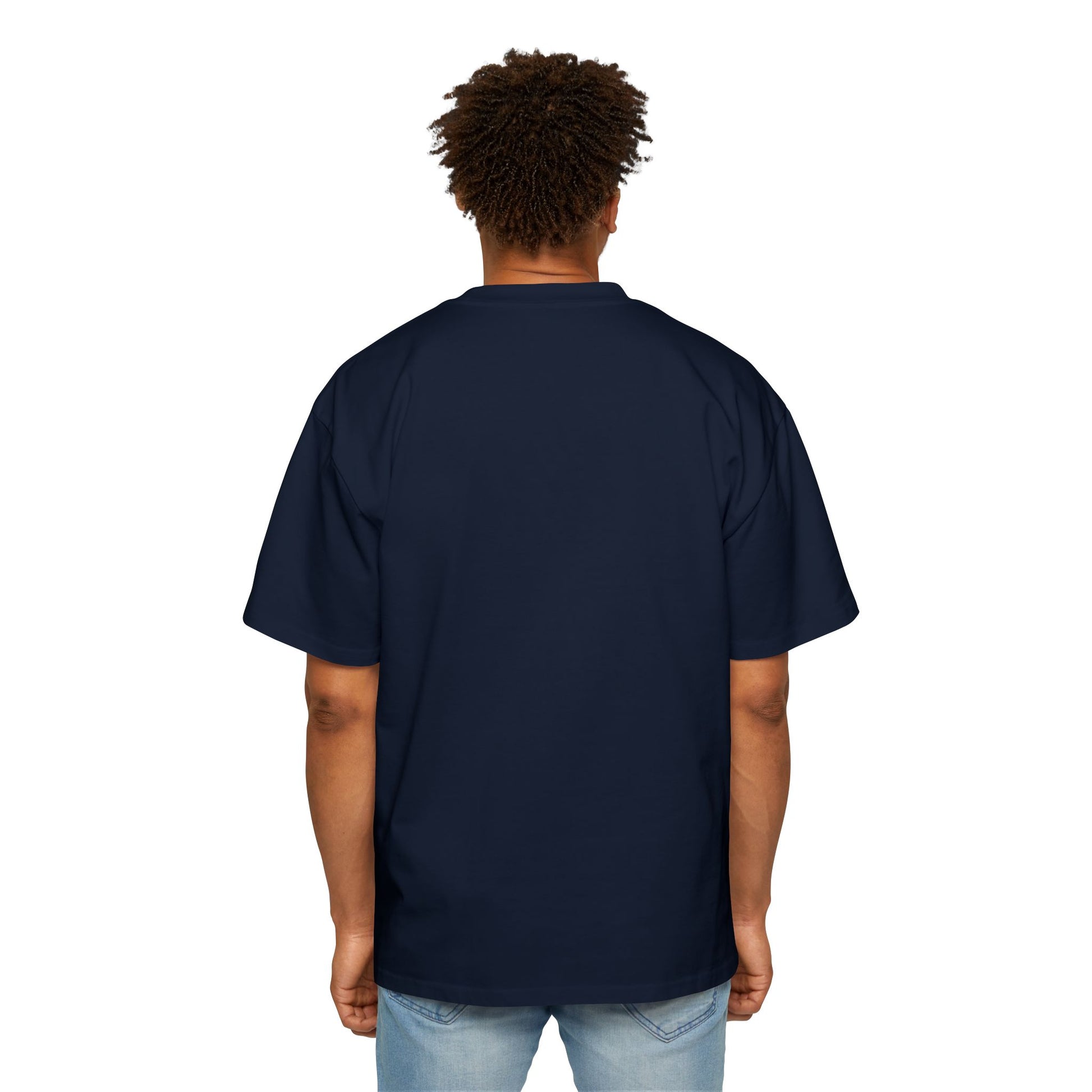 Bamileke/ Culture / Pride / white label design Modern Men's Heavy Oversized Tee - A Modern Celebration of Heritage