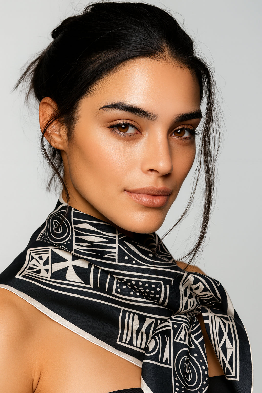 Ndop silk scarf