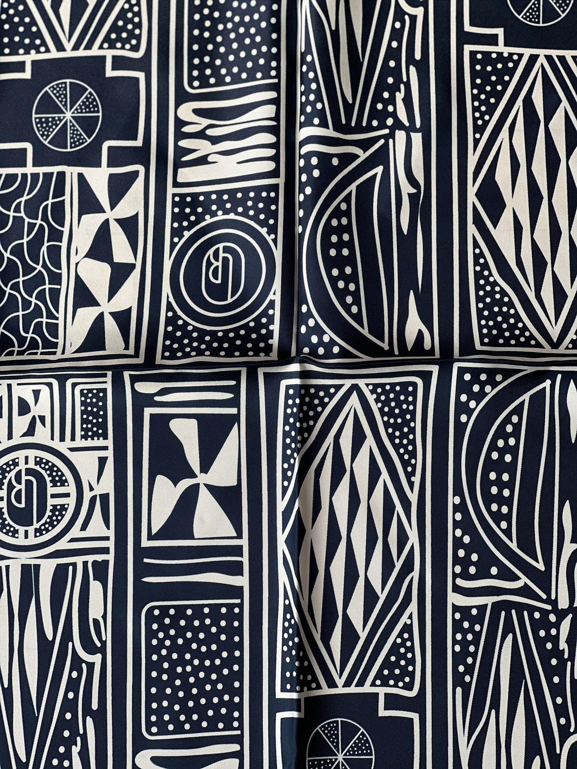 Ndop silk scarf