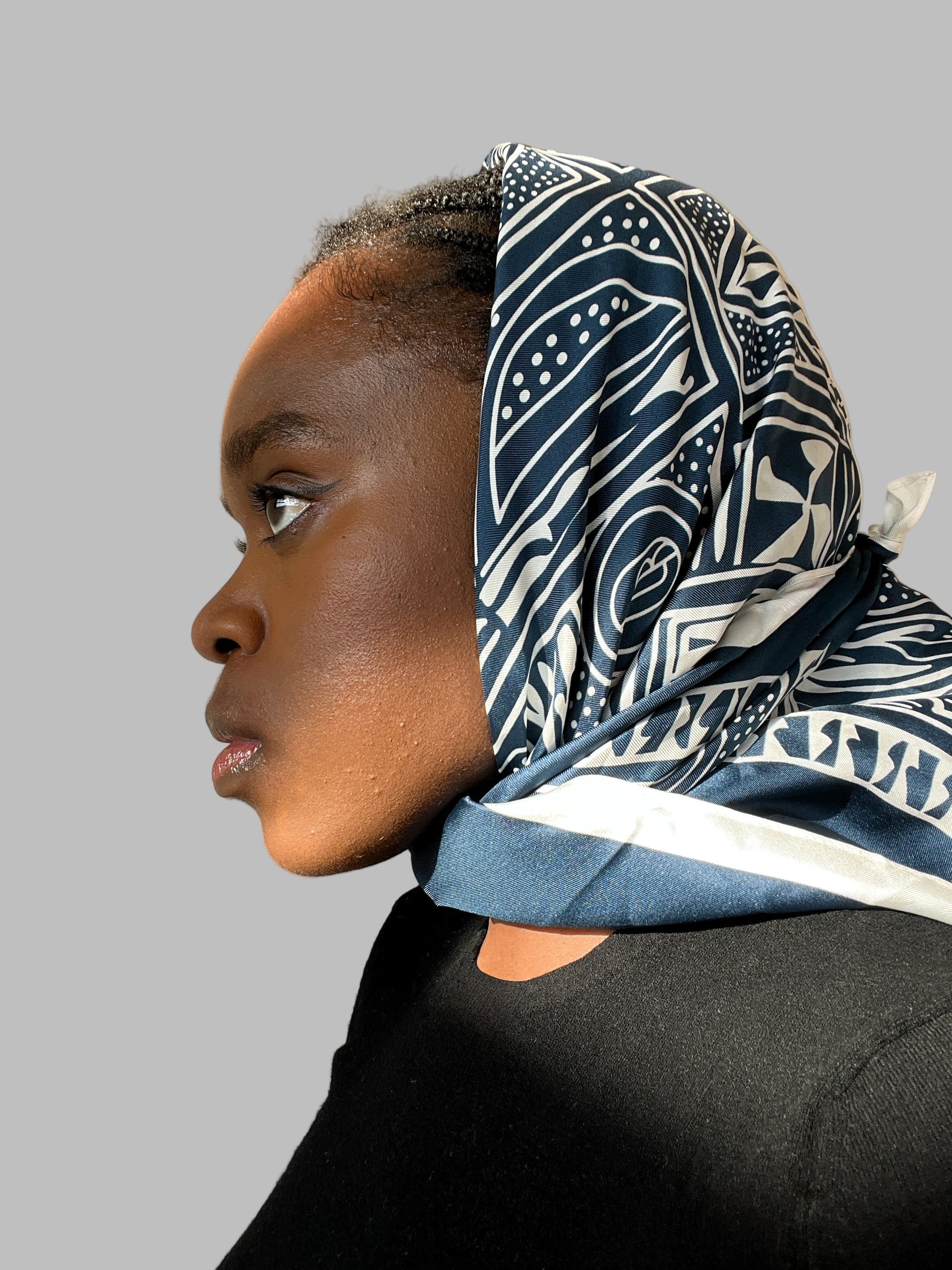Ndop silk scarf