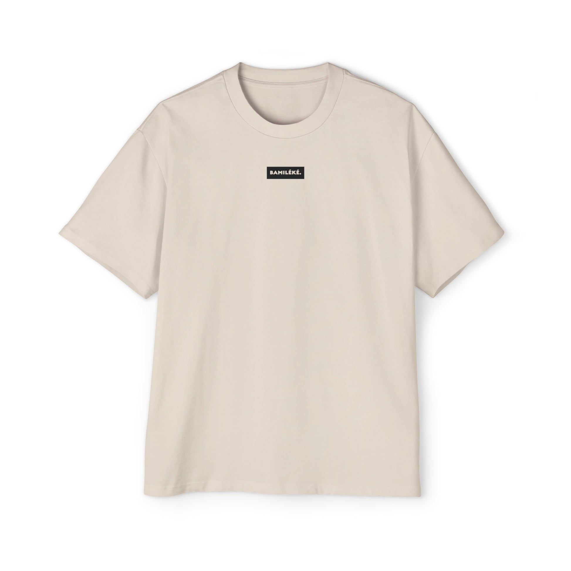 Bamileke/ Culture / Pride / Modern - Black label design Men's Heavy Oversized Tee - A Modern Celebration of Heritage