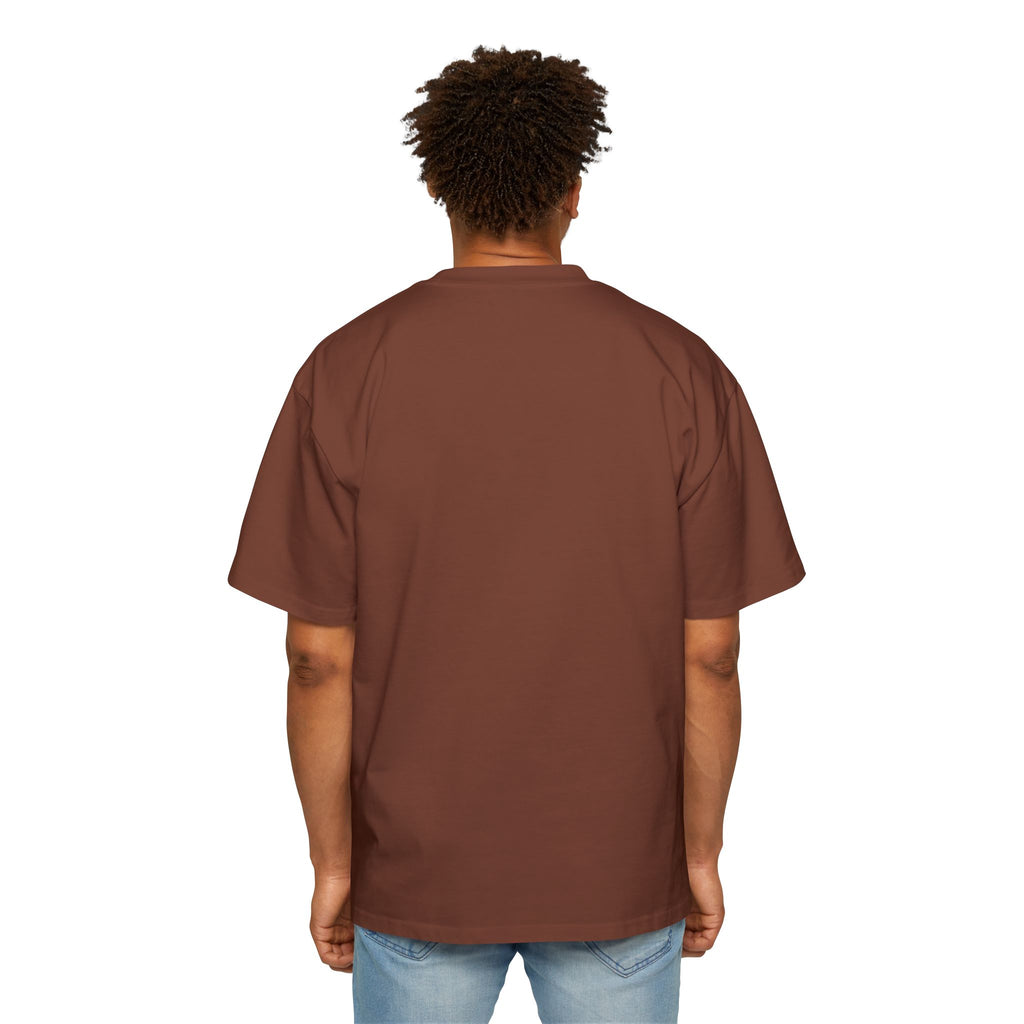Bamileke/ Culture / Pride / Modern - Black label design Men's Heavy Oversized Tee - A Modern Celebration of Heritage