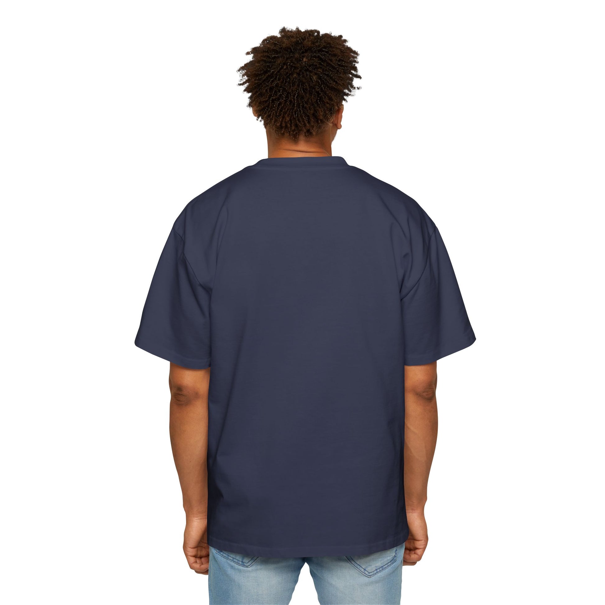 Bamileke/ Culture / Pride / white label design Modern Men's Heavy Oversized Tee - A Modern Celebration of Heritage
