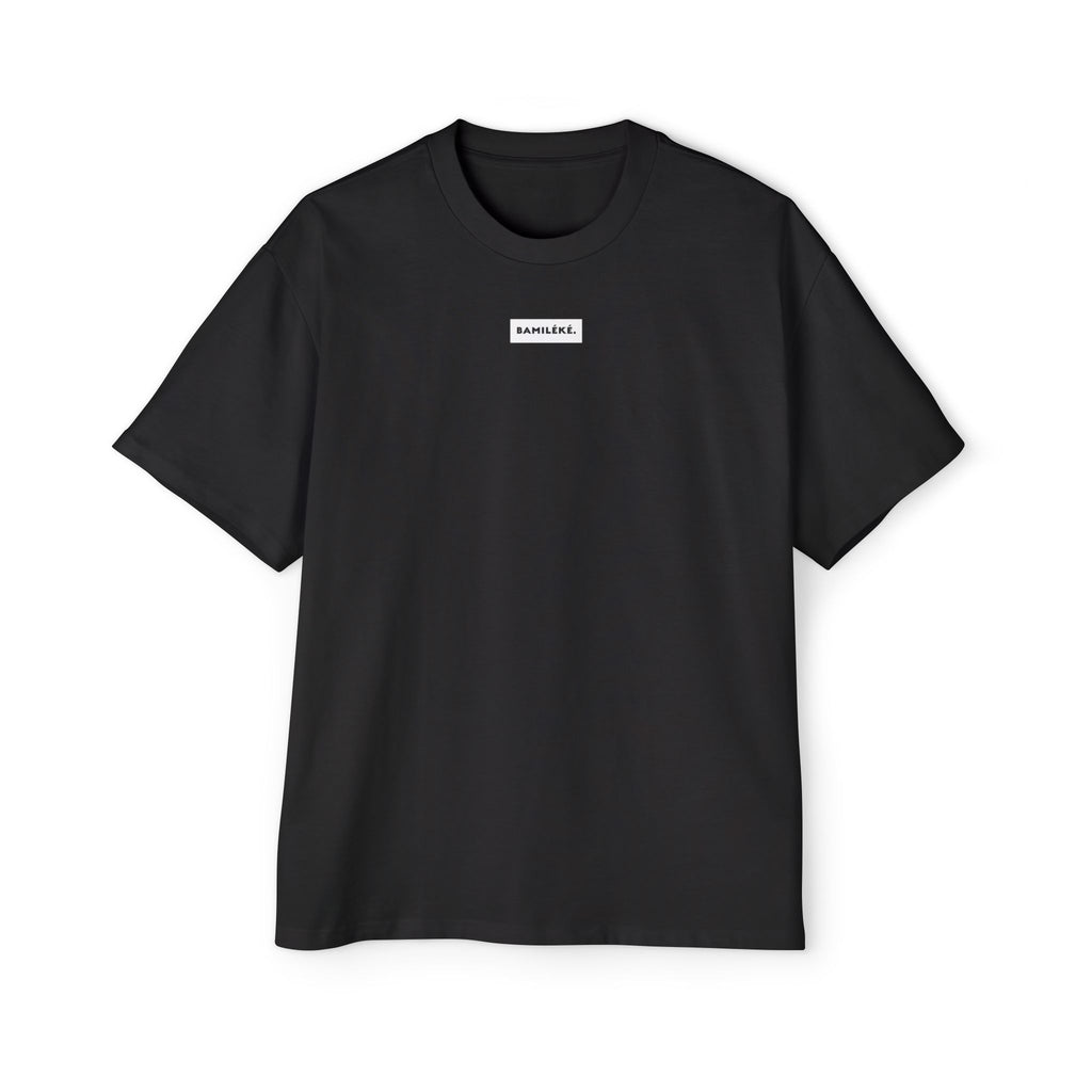 Bamileke/ Culture / Pride / white label design Modern Men's Heavy Oversized Tee - A Modern Celebration of Heritage