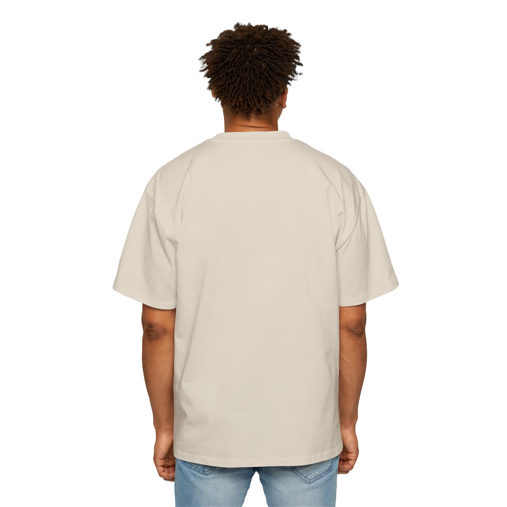 Bamileke/ Culture / Pride / Modern - Black label design Men's Heavy Oversized Tee - A Modern Celebration of Heritage