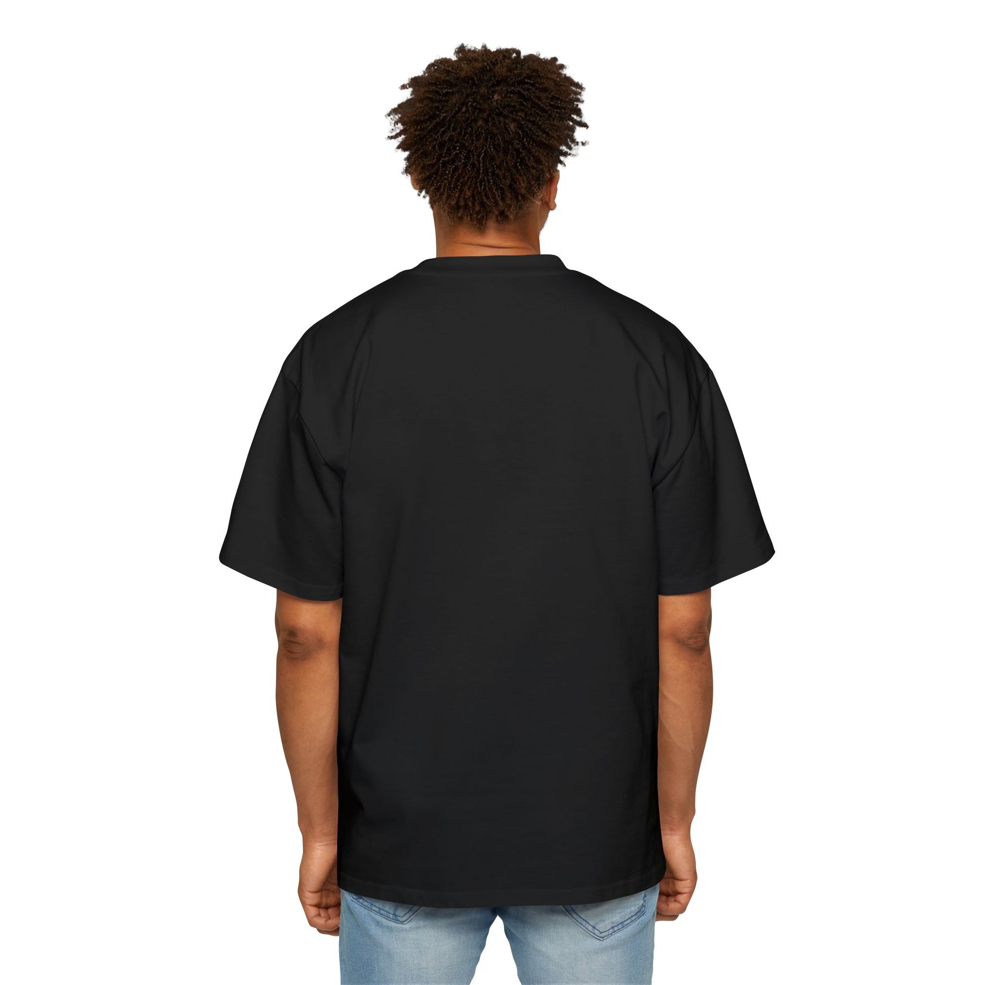 Bamileke/ Culture / Pride / white label design Modern Men's Heavy Oversized Tee - A Modern Celebration of Heritage